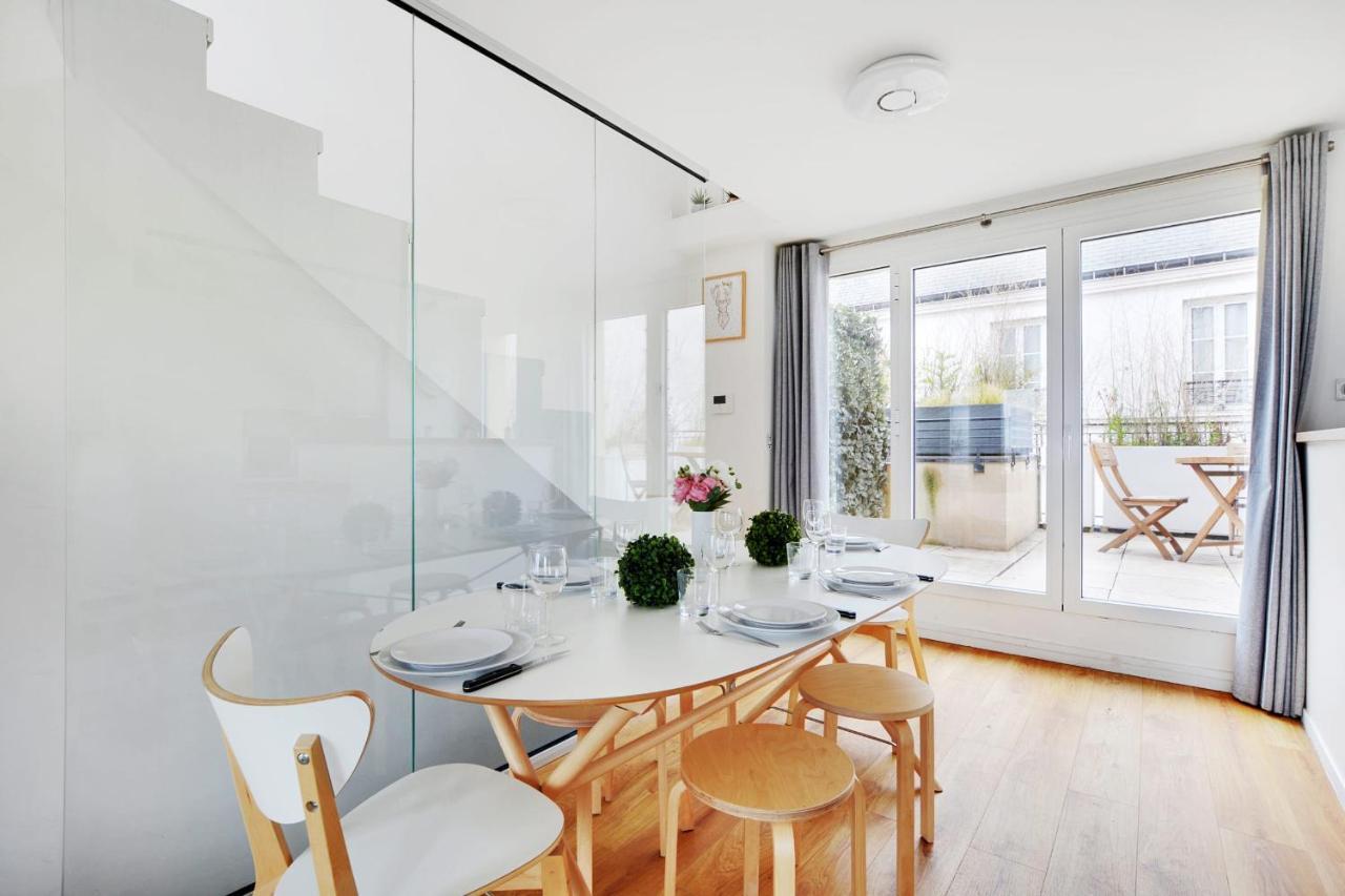 Апартаменти Exceptional Triplex With Terrace - Montmartre Париж Екстер'єр фото